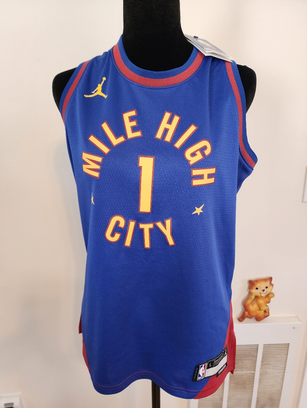 Denver Nuggets Porter Jr. Mile High City Authentic Fanatics Jersey Size Large